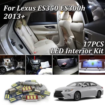

17Pcs Premium Canbus Xenon White LED Lights Interior Package For 2013+ Lexus ES350 or ES300h led interior lights Kit +Tool