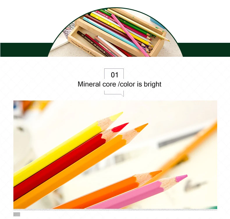 12 24 36 48 60 72 color/set Faber Castell Water soluble color pencil Advanced painting pencil Watercolor pens Painting art