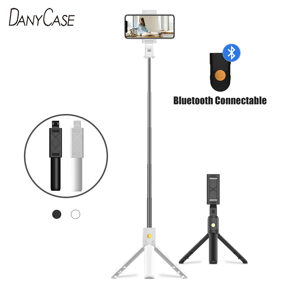 Ofertas Especiales Palo de selfi inalámbrico 3 en 1 con Bluetooth, minitrípode plegable, monopié extensible con Control remoto inteligente para iPhone, IOS y Android X6MNeGm05bQ
