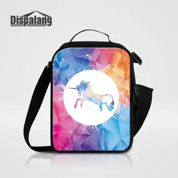 

Cartoon Unicorn Printing Kids Lunch Cooler Bag Girl Lunch Insulation Pack Multifunction Food Picnic Box Reusable Meal Package