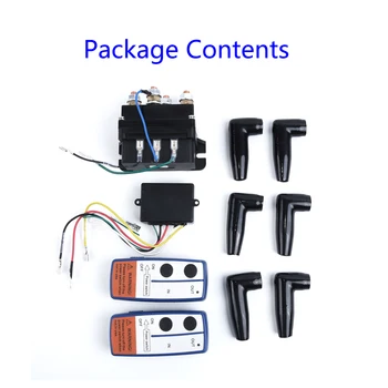 

Relay 500A Winch Remote Kit Recover 12V Twin Wireless Useful Spare Parts