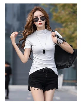 

black 2020 tshirt women t shirt friends new hot style letter friends print short sleeve t-shirts Europe