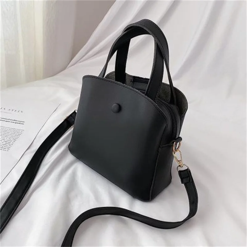 Women Large Capacity Shoulder Tote Bag Fashion Trend Travel Zipper Messenger Crossbody Contrast Color Handbag | Багаж и сумки