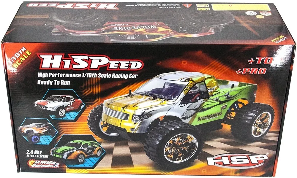 Радиоуправляемый монстр на гусеницах HSP Snow Truck 4WD PRO 1:10- 94704-88069