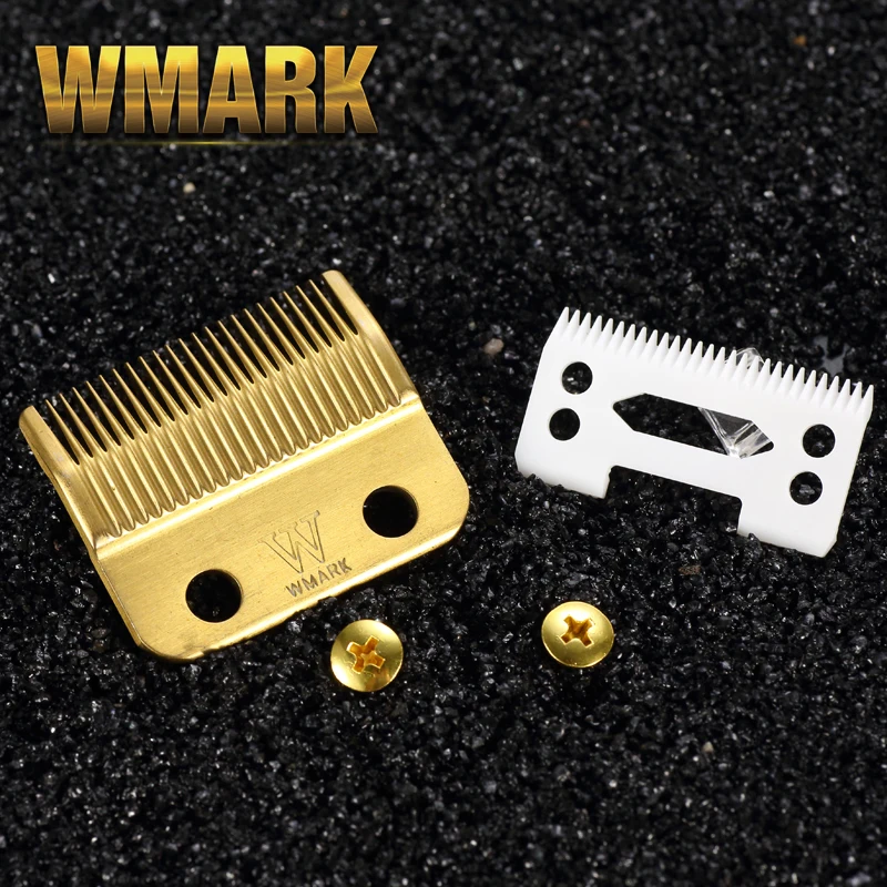 1pcs original ceramic blade for jouz heaters replacement high quality ecig repair accessories WMARK Professional Hair Clippers Blade Hair Cutting Machine High Carbon Steel Accessories Golden With Ceramic Blade For Cordless