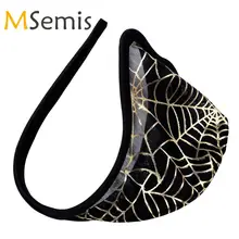 Нижнее белье для мужчин, гей, нижнее белье, C-String Homme, нижнее белье, выпуклый мешочек, бикини, трусы, Прозрачное Бикини, мужские сексуальные трусики