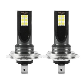 

2X H7 LED Headlight Fog Light Kit 50W 14000Lm Car Bubble 6000K Driving DRL Lamp