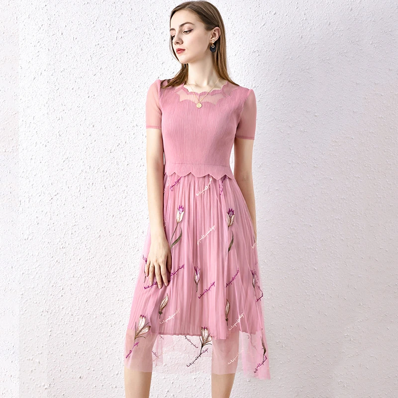 heavy embroidered dresses