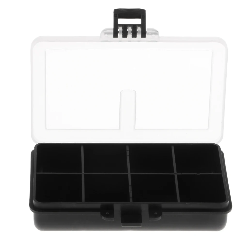 Fishing Lure Box Bait Tackle Plastic Storage Small Lure Case for Vest Fishing Accessories Box Storage Containers 10.5x6.6x2.3cm
