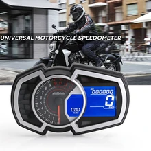 Motorcycle Kilometerstand Speed Brandstof Gauge 13000Rpm Voor Ninja 650 1,2,3 Cilinder Lcd Motorfiets Instrument Snelheidsmeter 199 Km/h