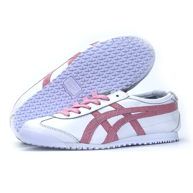 Оригинальные Onitsuka Tiger нейтральные спортивные кроссовки удобные дышащие для отдыха мужская и женская обувь