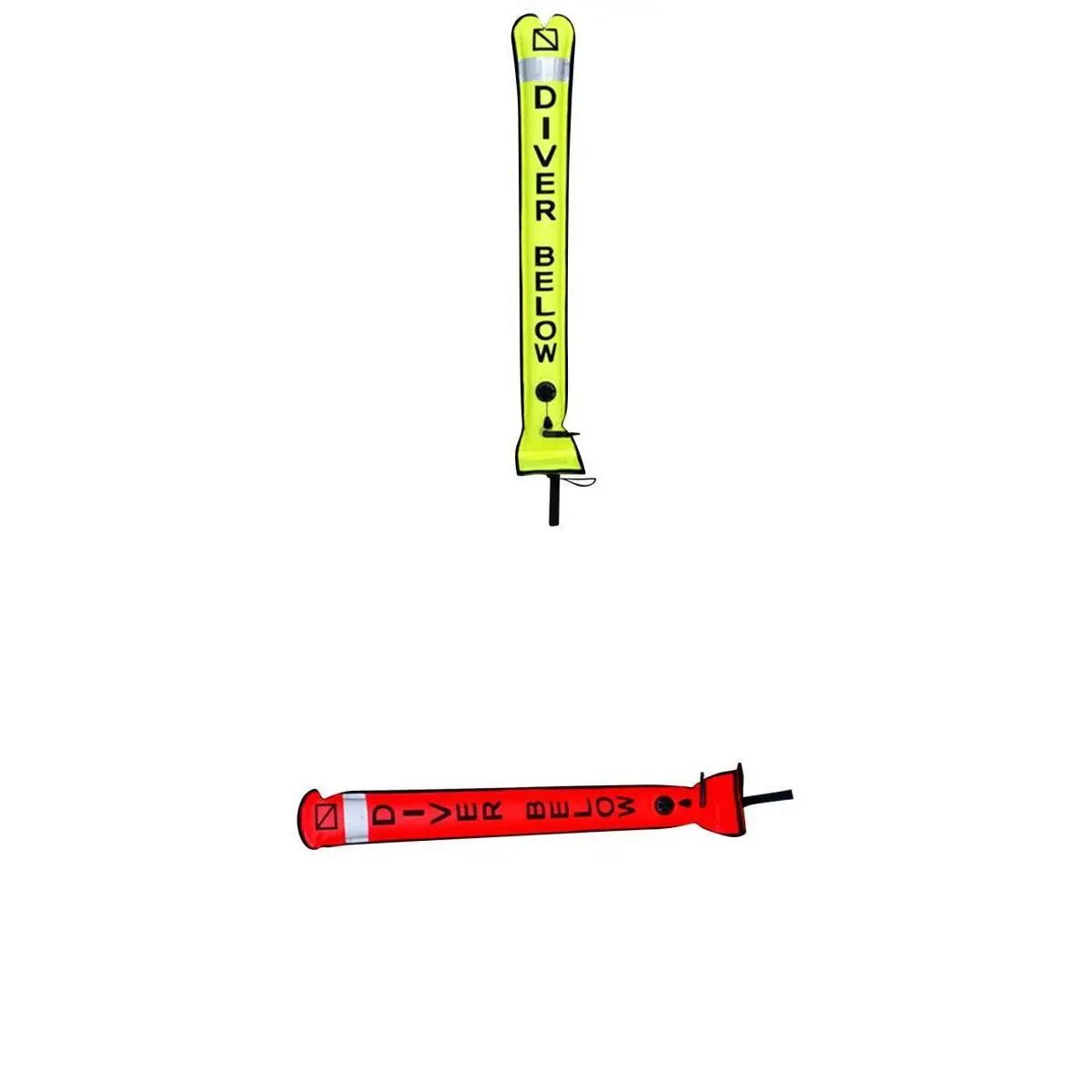 2 штуки для подводного плавания безопасная колбаса дайвер под поверхностью маркер буй SMB