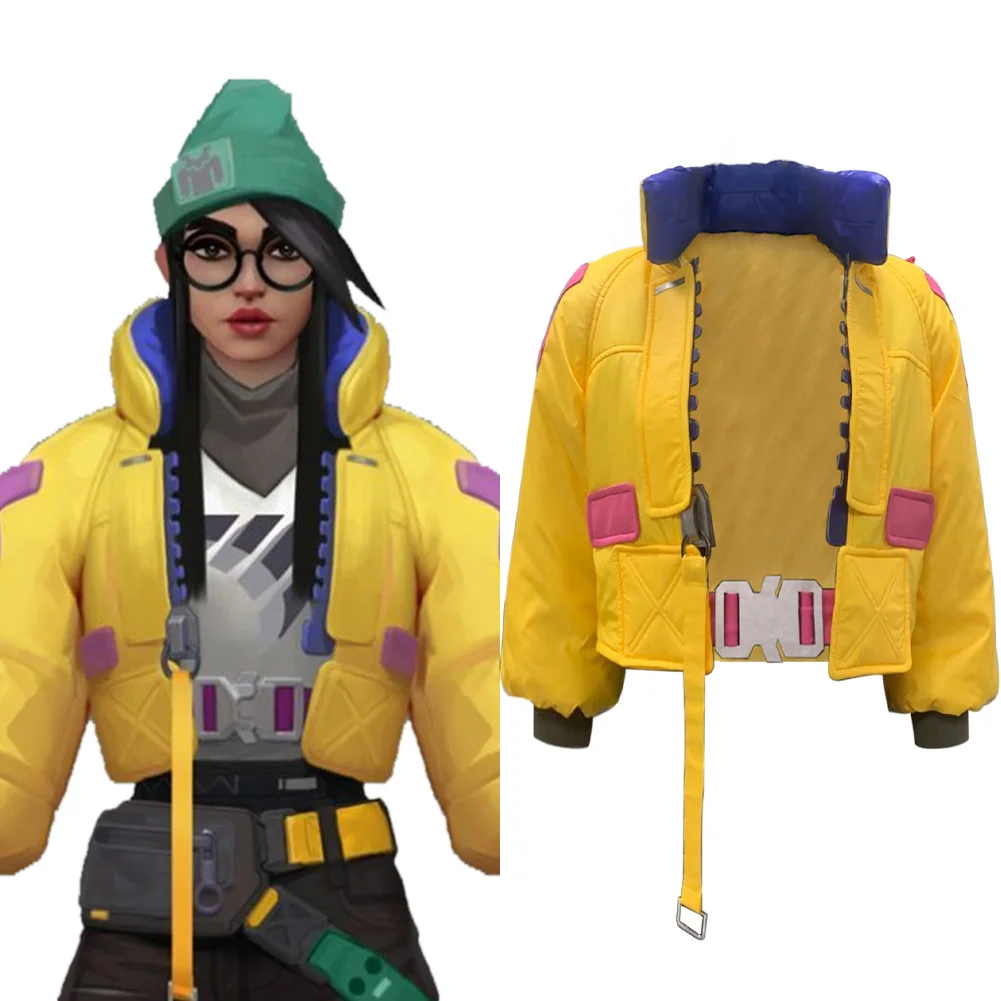 Костюм для косплея Game Valorant Killjoy куртка пальто сумка наряды на Хэллоуин