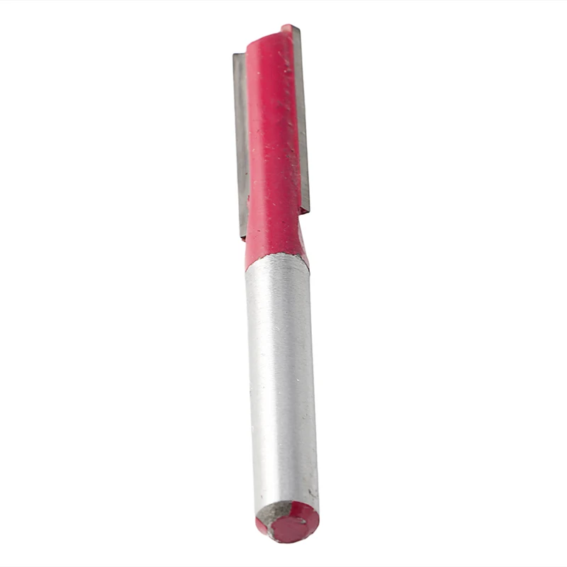 

1/4 "Shank 5/16" Blade Woodworking Double Flutes Straight Router Bit Cutter New