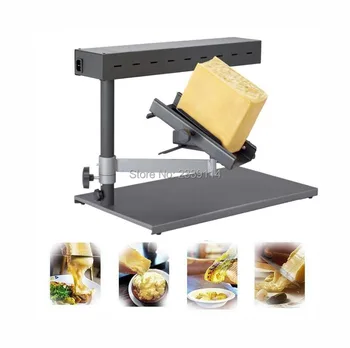 

Free shipping cheese raclette warmer Adjustable Square /Semi-circle/triangle/long strip cheese Roaster machine Cheese heater