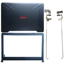 Для ASUS FX80 FX80G FX80GD FX504 FX504G FX504GD/GE ЖК-задняя крышка для ноутбука/передняя рамка/петли/Упор для рук/нижний чехол 47BKLLCJN70