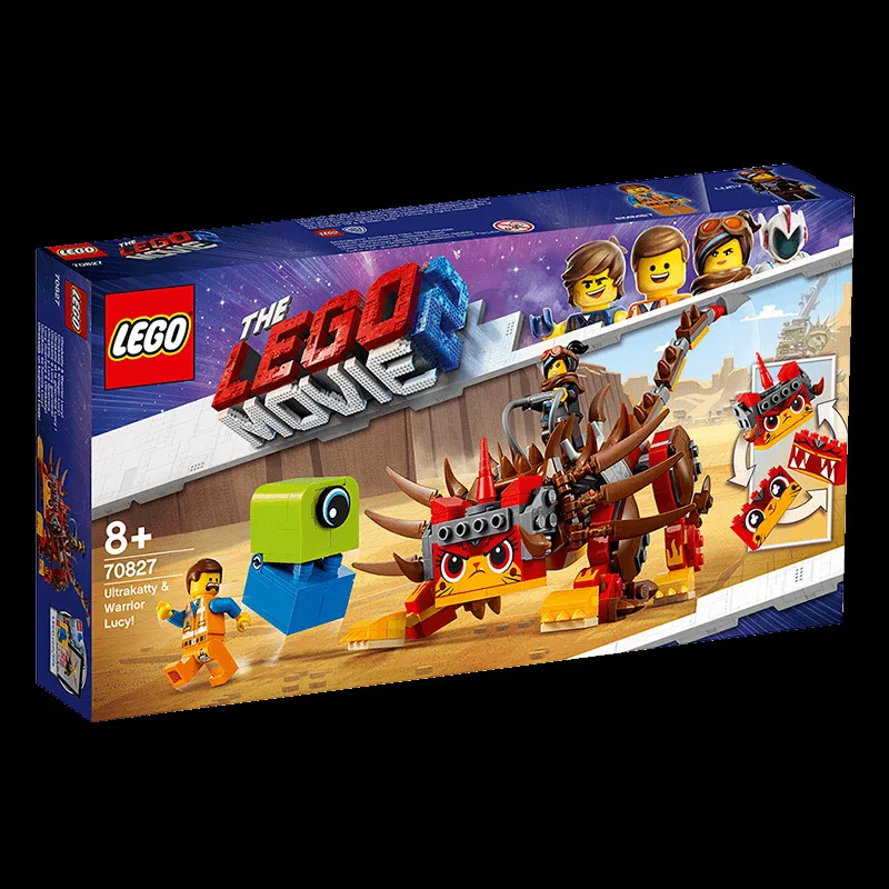 LEGO Lego Movie 70827 Ultra-High Performance Fighters Lucy Assembled Building Blocks Toy 2019 New Style