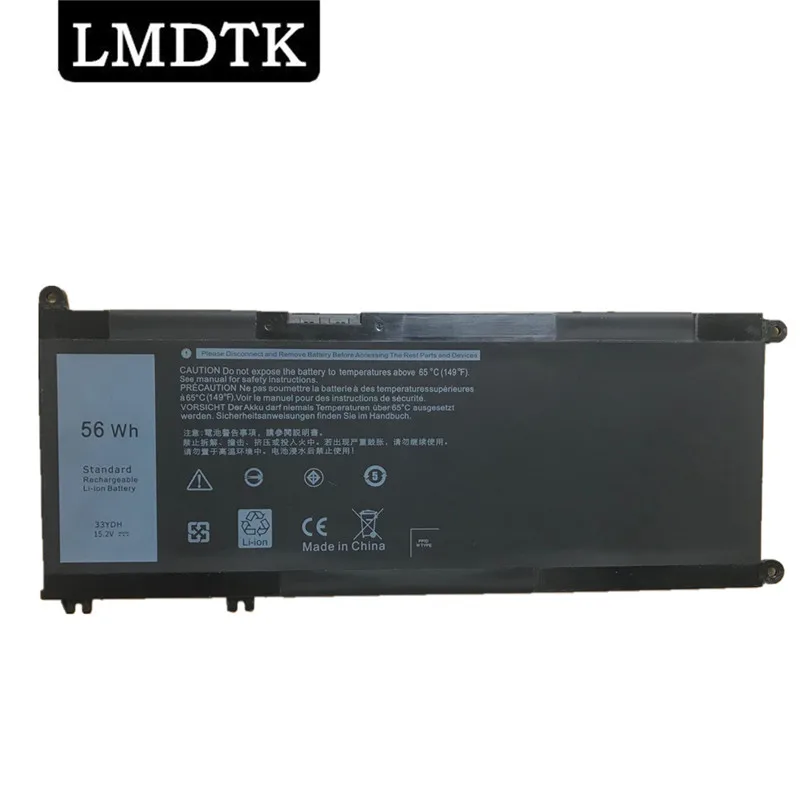 LMDTK New 33YDH Laptop Battery For Dell Inspiron 17 7778 7779 7773 15 7577 G3 3579 5587 3779 7588 P30E Series | Компьютеры и офис