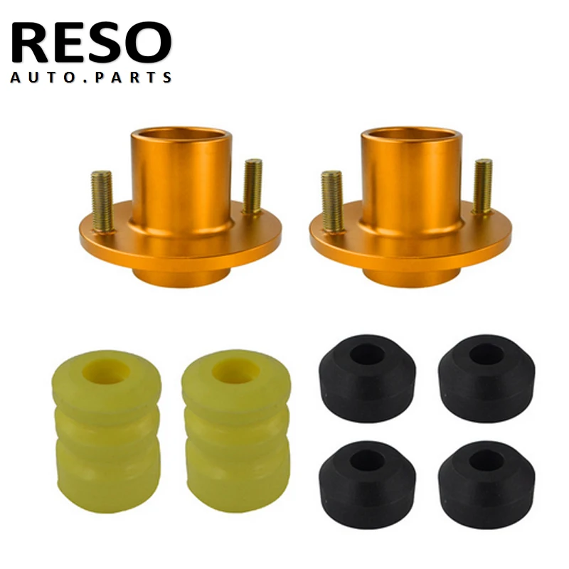 РЕСО-красная подвеска Coilover Shock Top головные уборы для Honda 92-00 Civic DX LX EX Ek SI Em1 Del Sol Integra Jdm