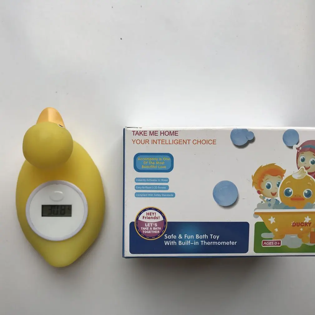 1 шт. детский пластиковый термометр для измерения температуры воды |