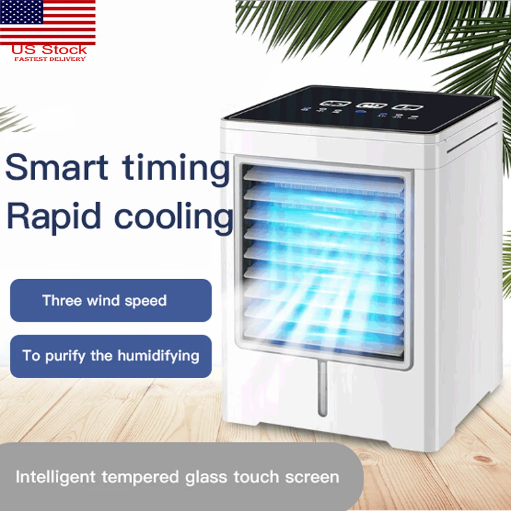 Portable USB Mini Air Conditioner Fan Cool Cooling Arctic Air Cooler Fan Humidifier For Home Office