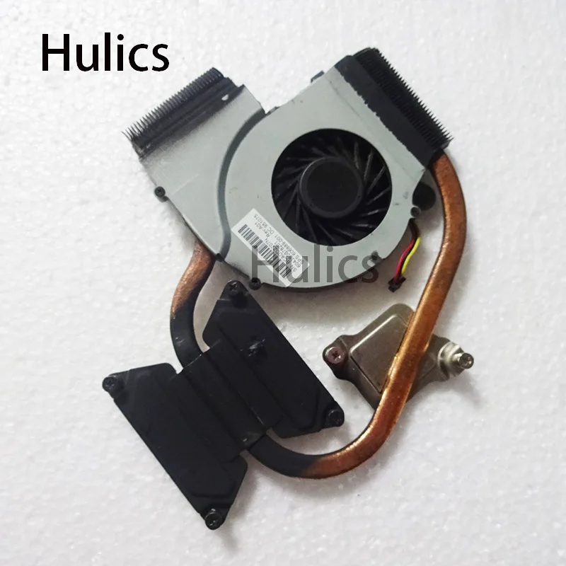 Hulics для HP pavilion DV5 DV5-2000 Охлаждающий радиатор с вентилятором 606889-001 аккумулятор большой емкости