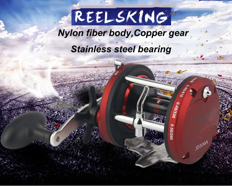 Троллинг катушка рыбалка 5,2: 1 12BB carretilhas de pescar baitcasing Фидер соленой воды articulos pesca vissen pescaria литье карпа
