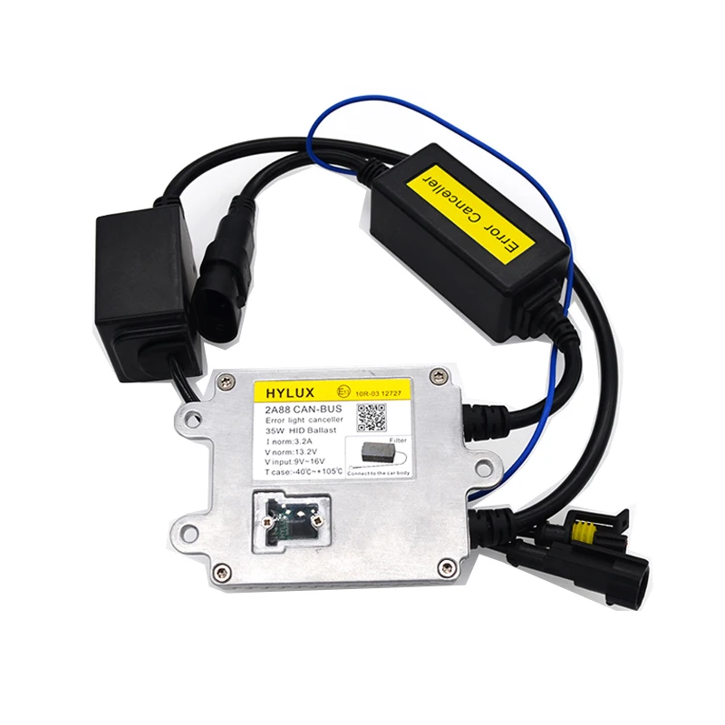 HIDLT 35W HID Xenon Kit Canbus Ballast Hylux 2A88 With Yeaky HID Xenon Bulb H1 H3 H7 H11 9005 9006 D2H Car Headlight Retrofit