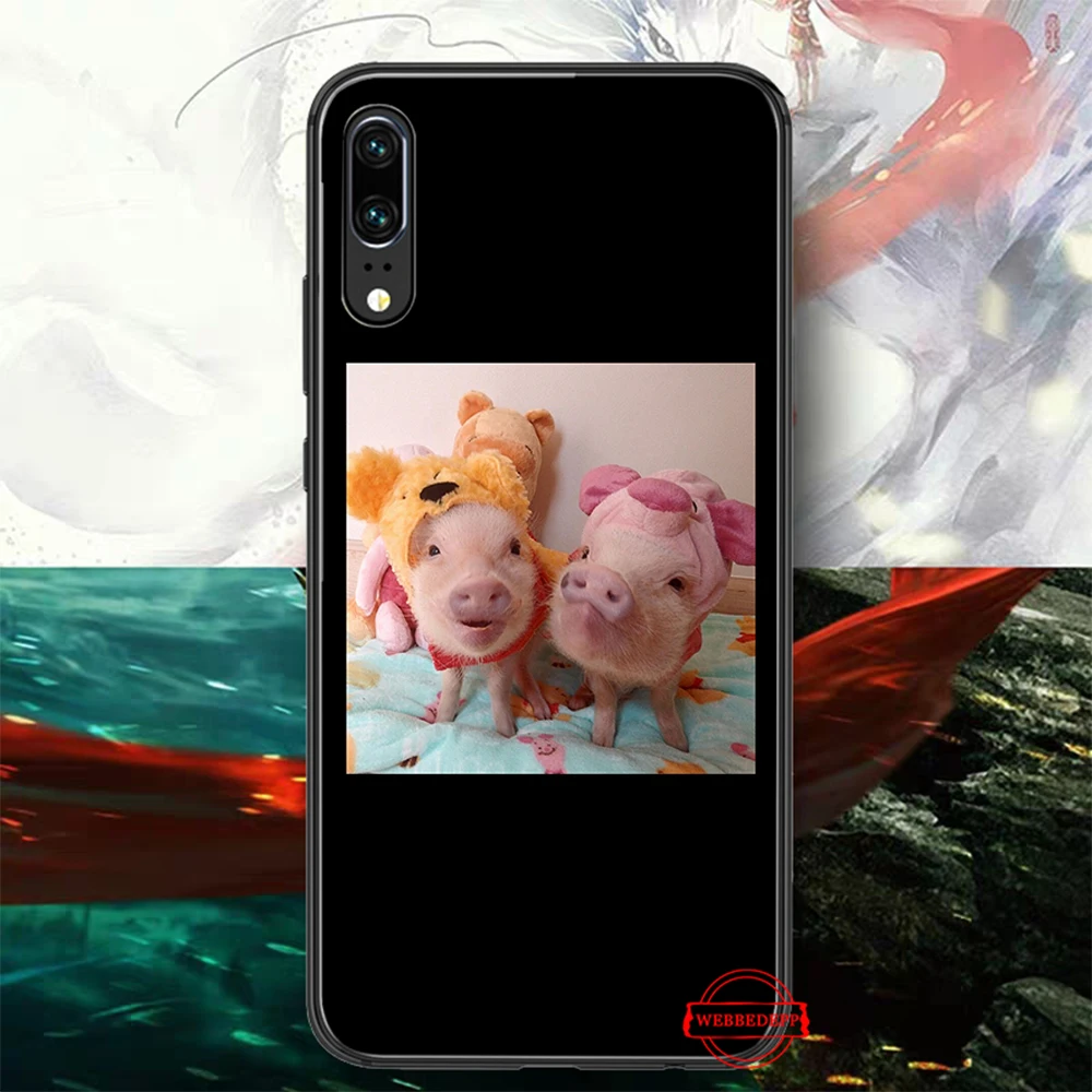 5 Забавный силиконовый чехол со Свинкой из мультфильма для huawei P8 Lite P9 Mimi P10 P20 Pro P Smart P30 - Цвет: 5