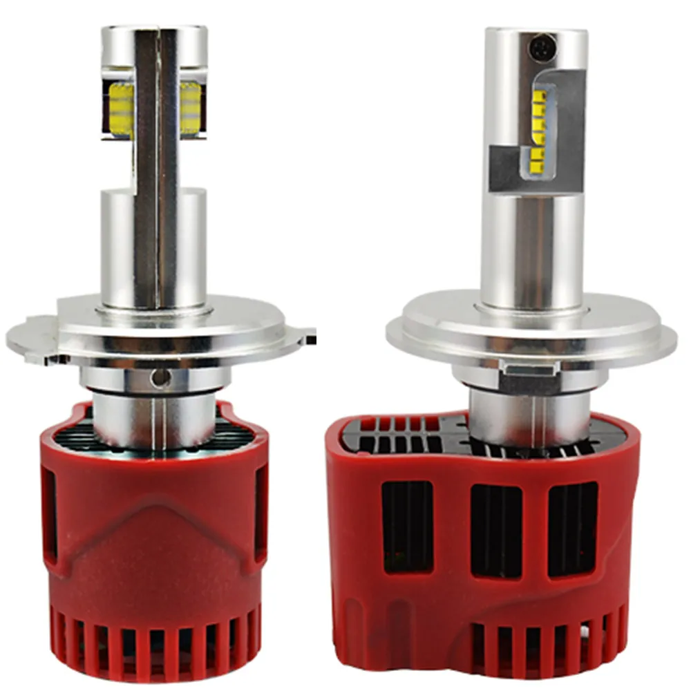 

2Pcs P6 H4 LED Headlight Bulbs H4 All-in-One Conversion Kit LED Headlights H4 90W 9000LM/set High Power LED Bulb