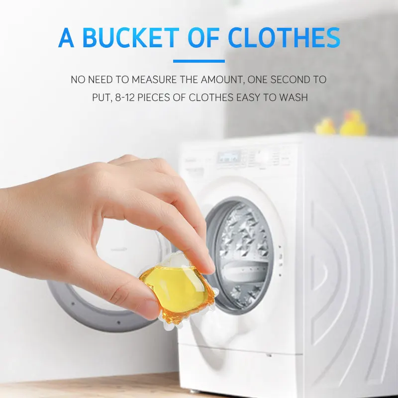 Многофункциональные капсулы для стирки одежды растворения чистящих пятен