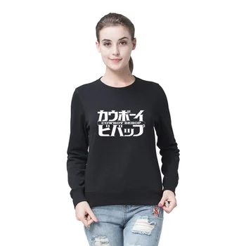 

Anime Cowboy Bebop women Sweatshirt girls tops tee Trendy Skateboard sportwear menfolk hiking climbing jersey Unisex pullover