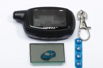 

Case CENMAX ST-7A+LCD display for LCD remote control body case for CENMAX ST 7A LCD keychain car remote 2-way car alarm system