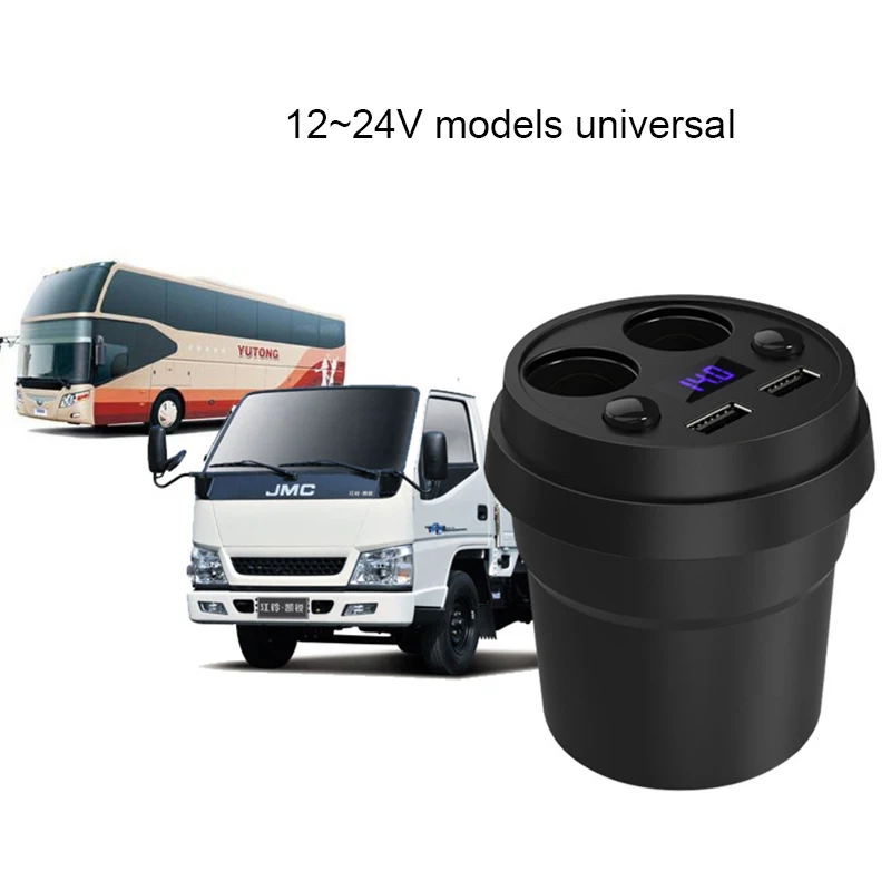 Автомобильное зарядное устройство eyefun автомобильное мобильный телефон два USB