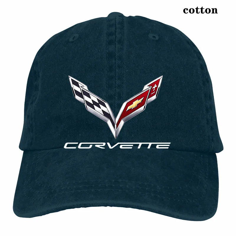 Corvette C7 бейсбольная кепка для мужчин и женщин, Кепка-Дальнобойщик, модная Регулируемая Кепка - Цвет: 3-Navy