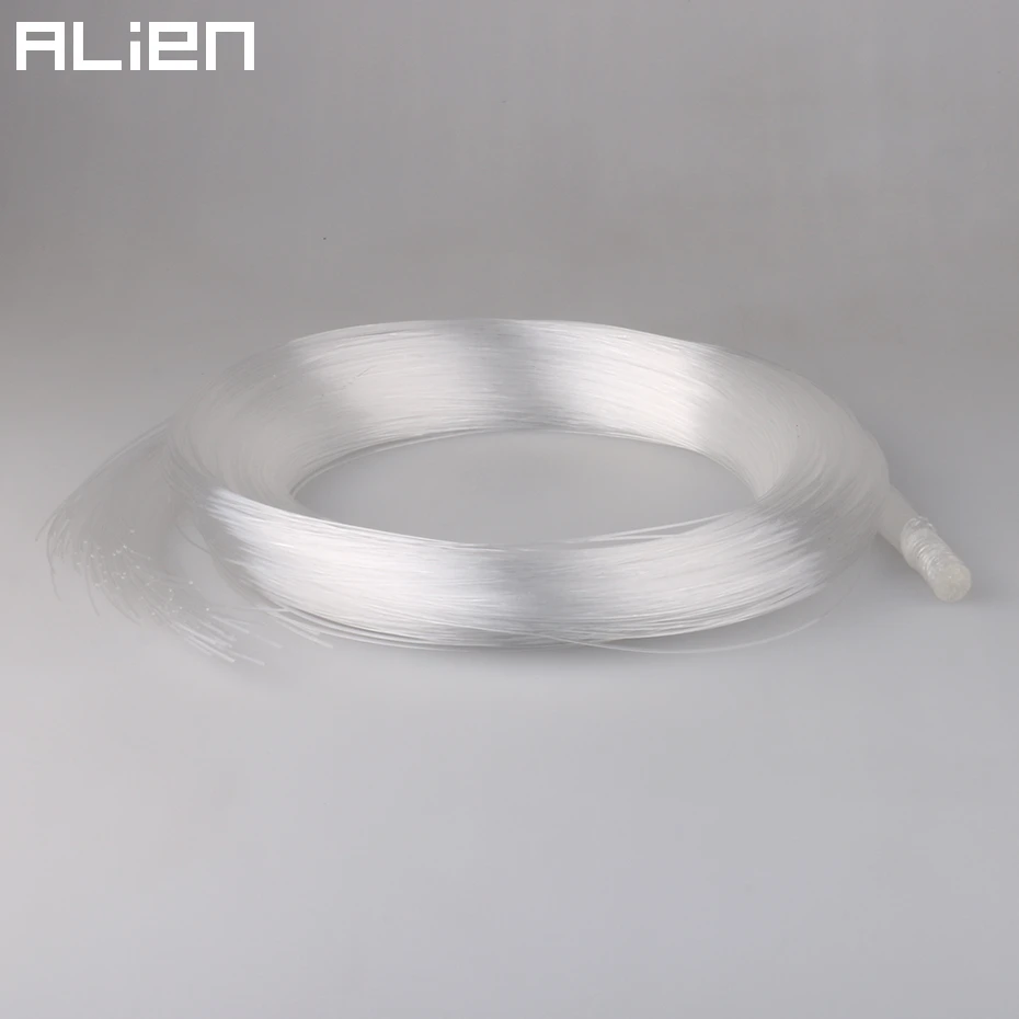 ALIEN 0 75 мм 2 м 150 шт. сверкающий пластиковый оптоволоконный кабель из ПММА для