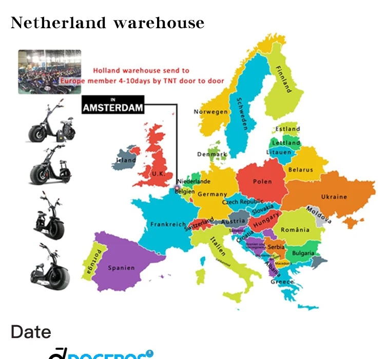 Europe warehouse fat tire electric bike with removable battery for adult