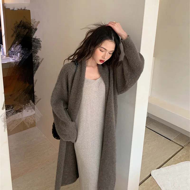 Mozuleva Elegant Long Sweater Cardigan Women Long Sleeve Oversized Ladies Outwear Jumper Coat Winter Open Stitch Sweater Coat Mozuleva Elegant Long Sweater Cardigan Women Long Sleeve Oversized Ladies Outwear Jumper Coat Winter Open Stitch Sweater Coat
