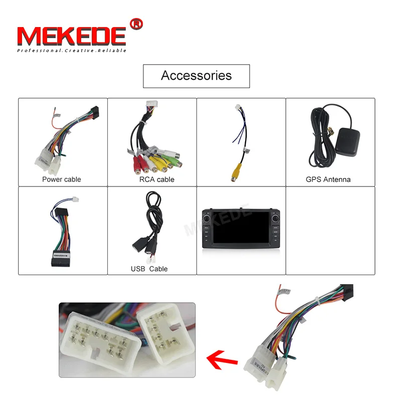 Flash Deal 2 din Android 9 car dvd player For Toyota Corolla E120 BYD F3 multimedia player radio stereo GPS navigation 4