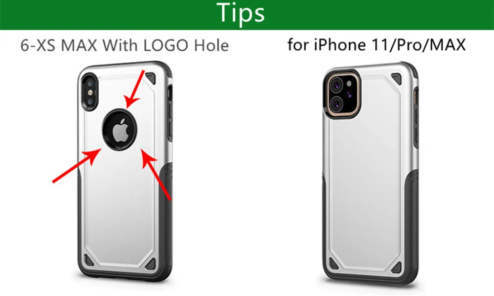 Роскошный тонкий противоударный армированный чехол для телефона для iPhone 11 Pro XS Max X XR 7 8 6 S 6 S Plus Гибридный Жесткий ПК двухслойный защитный чехол