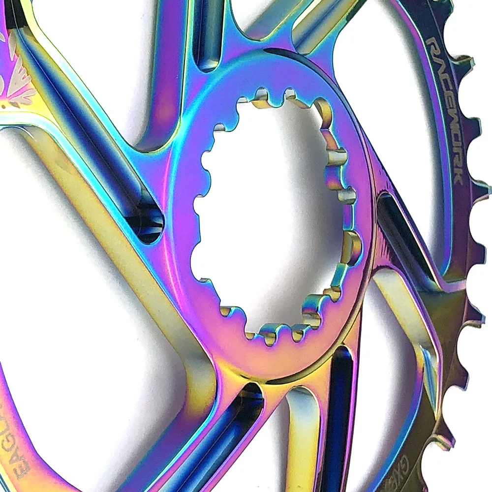 Велосипедная Звездочка GXP 6 мм 32/34/36/38T для SRAM GX EAGLE XX1 X9 XO X01|Шатун и передняя