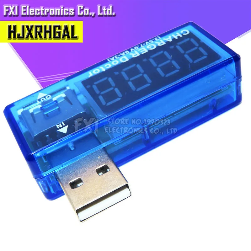 Цифровой USB Мобильный зарядный ток тестер напряжения метр зарядное устройство