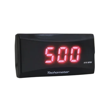 

LED Digital Gear Display Tachometer Meter Modified Ultra-thin Tachometer Universal Motorcycle Instruments Durable Sturdy New