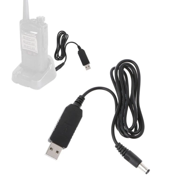 Зарядка через usb кабель для BaoFeng UV-5R UV-82 BF-F8HP UV-82HP UV-5X3 Зарядное устройство База