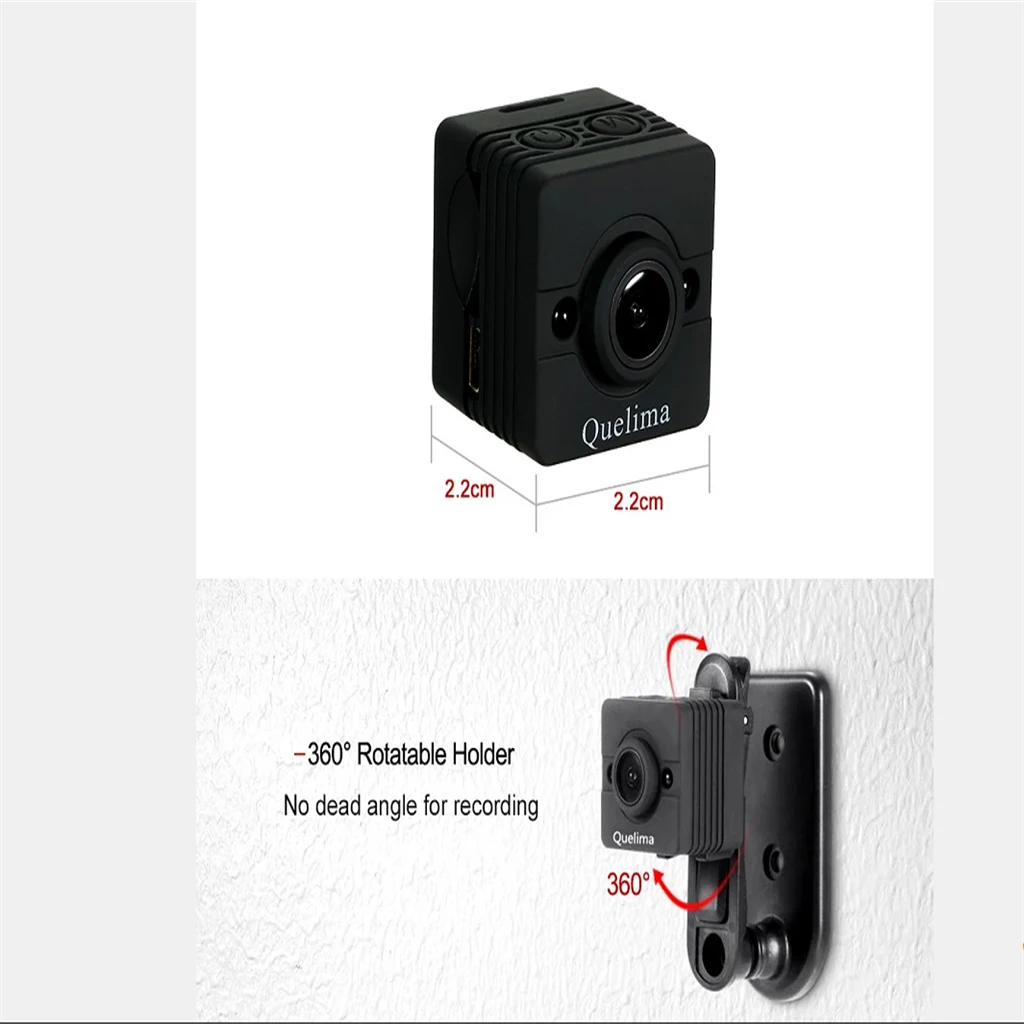 1 Set 1080P Mini Action Sport Camera DV Car DVR Cam Camcorder Full HD SQ12 120 Degree Night Vision