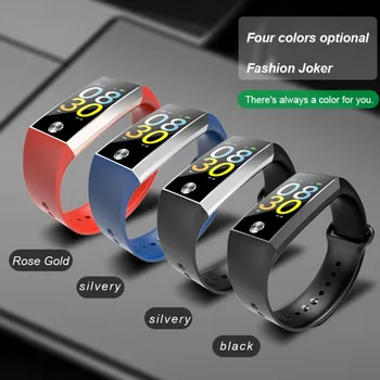 

Blood Pressure Monitoring Sport Smart Bracelet IP67 Waterproof 1.14 Inch Color Screen Smart Bracelet