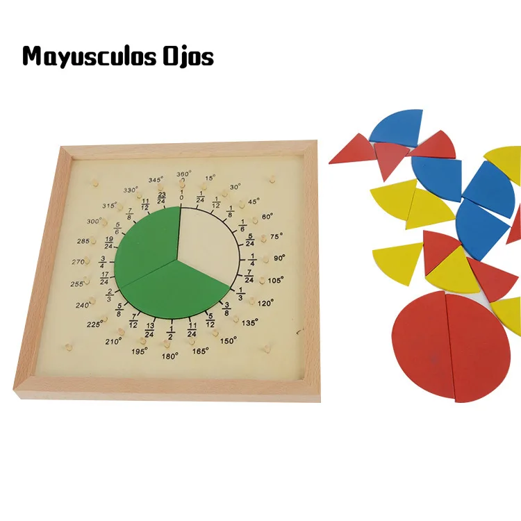 Montessori Material Mathematics Round Score Board Early Education Educational Professional Children's Toys | Игрушки и хобби
