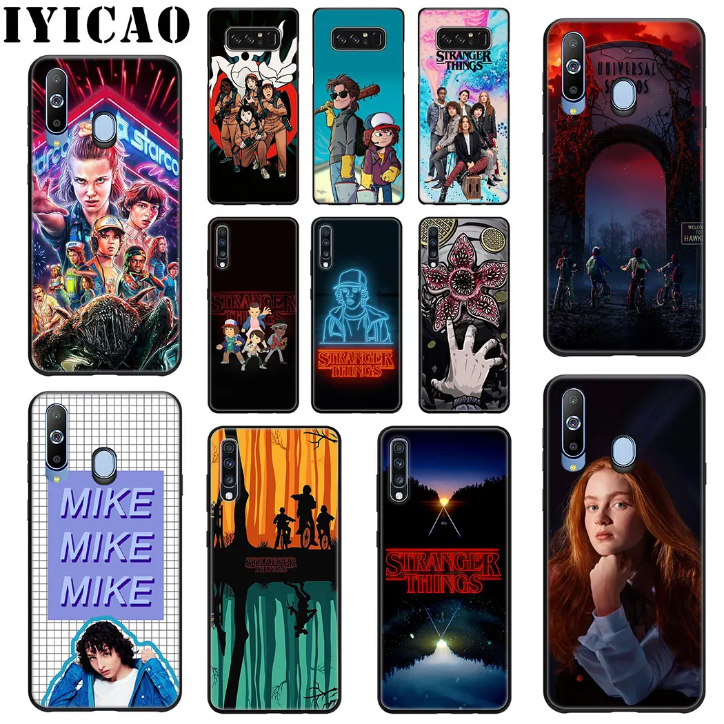 IYICAO STRANGER THINGS Season 3 Soft Silicone Case for Samsung A70 A60 A50 A40 A30 A20 A10 M10 M20 M30 M40 Note 8 9 Phone |