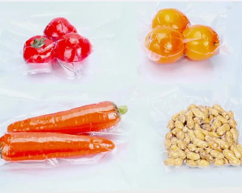 5 рулонов вакуумный упаковщик 1 Для Хранения Рулонов пакеты для вакуумного упаковщика, рулоны для вакуумной упаковки Кухня Еда вакуумные пакеты 12/15/17/20/22/25/28/30 см* 500 см
