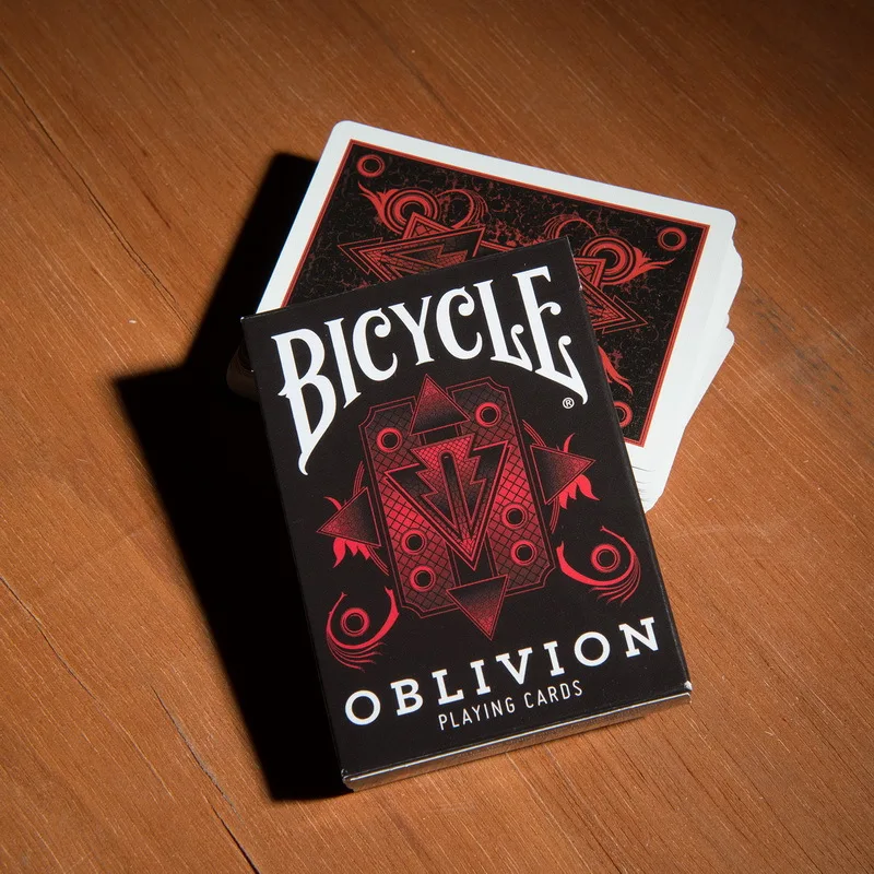 Американский покерный велосипед Oblivion Deck Forgotten одиночный номерной знак игральные карты